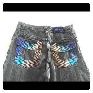 MGJ Mega Jean Denim Grey Light Black Urban Accents